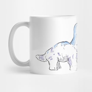 Baby brachiosaurus Mug